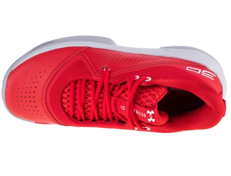Zapatillas UNDER ARMOUR Cuero Sintético Hombre (42 - Rojo)