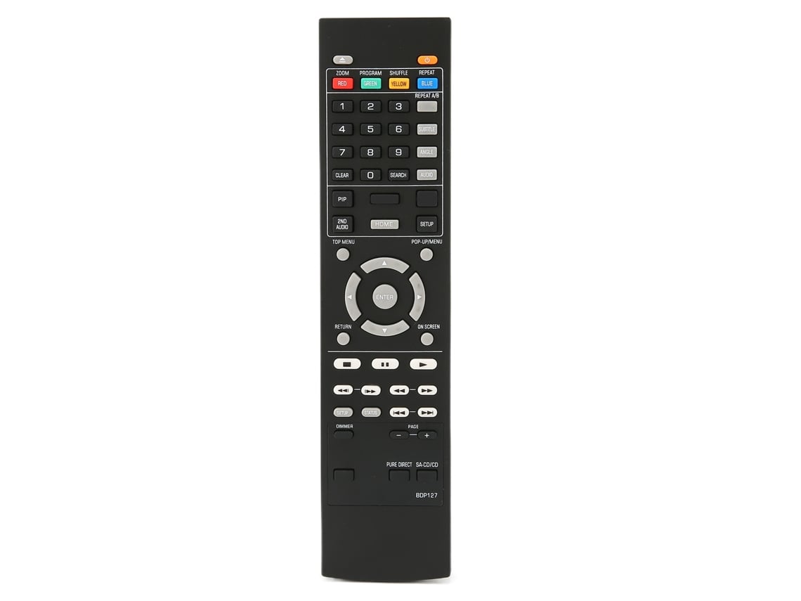 Mando A Distancia Bdp127, Ligero, De Repuesto Para Reproductor De Dvd Para Diferentes Aplicações E Usos