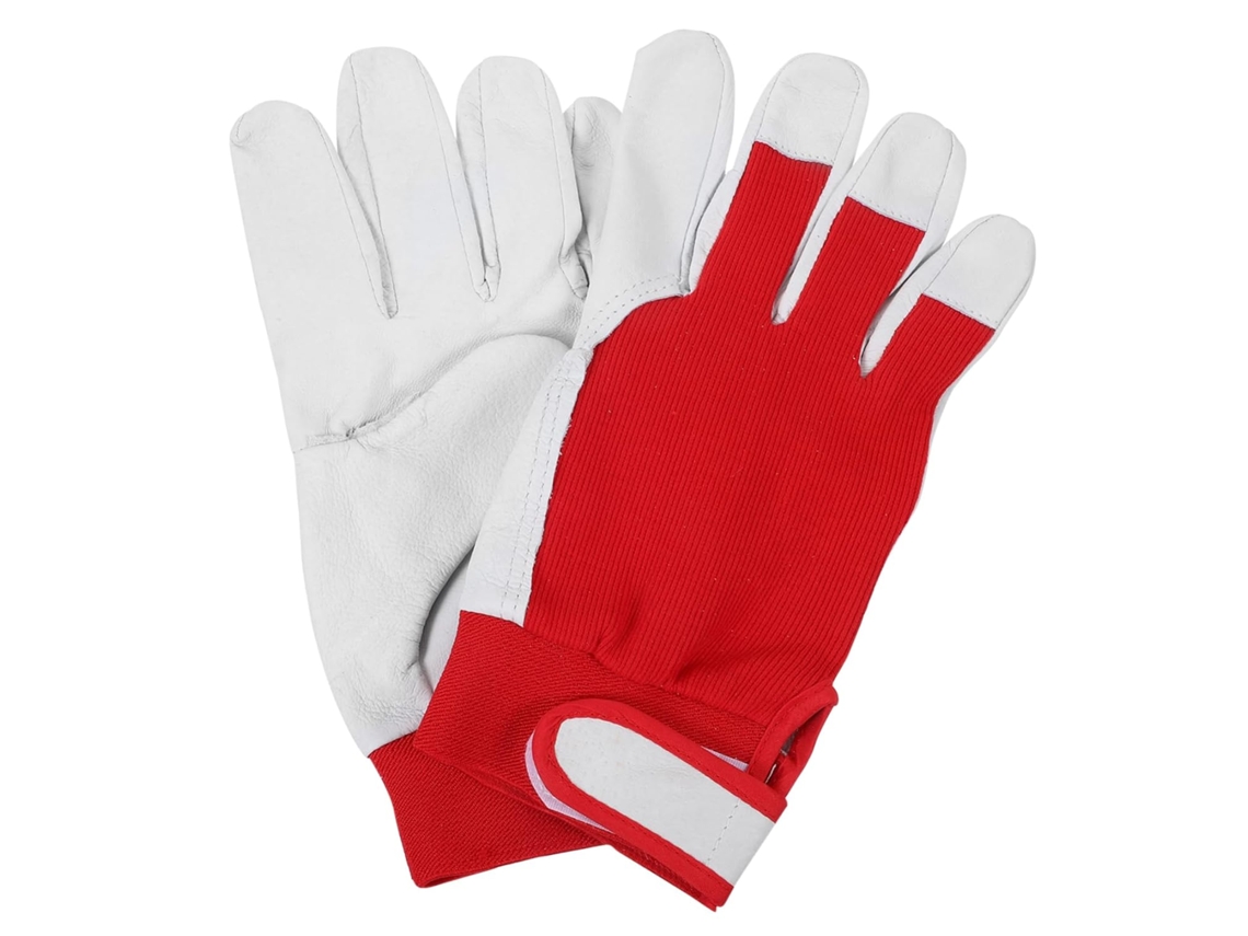 1 par de guantes de jardinería perforados y transpirables para proteger contra el desgaste durante el trabajo.