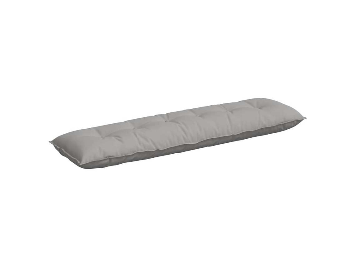 Cojín De Espalda Gris Nube 180 X 19 X 50 Cm Tela