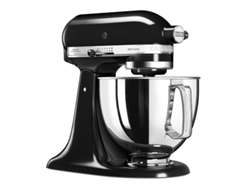 Amasadora con Bol KITCHENAID 5KSM125EOB (4 accesorios - 300 W - Bol: 4.9 L)
