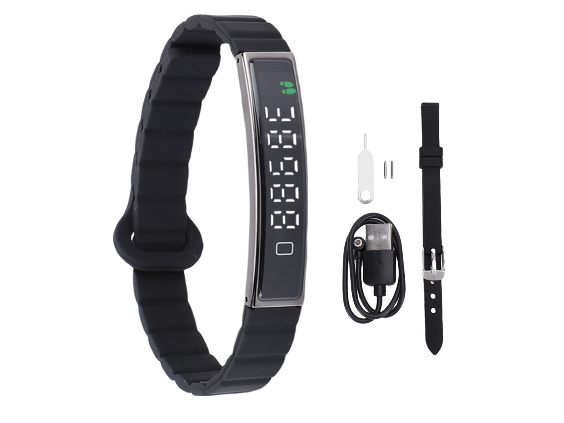 Pulsera Inteligente Rastreador De Fitness Para Teléfonos Android Con Contador De Pasos Y Impermeabilidad