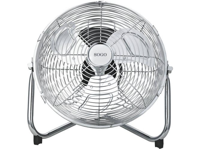Ventilador de Suelo SOGO VEN-SS-21020 (3 velocidades - 45 W - Diámetro 23 cm)