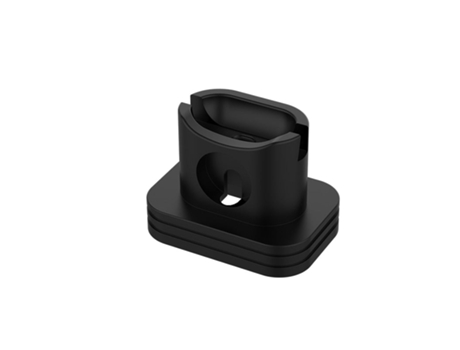 Cargador de estación de acoplamiento 2 en 1 para Airpods [Negro]