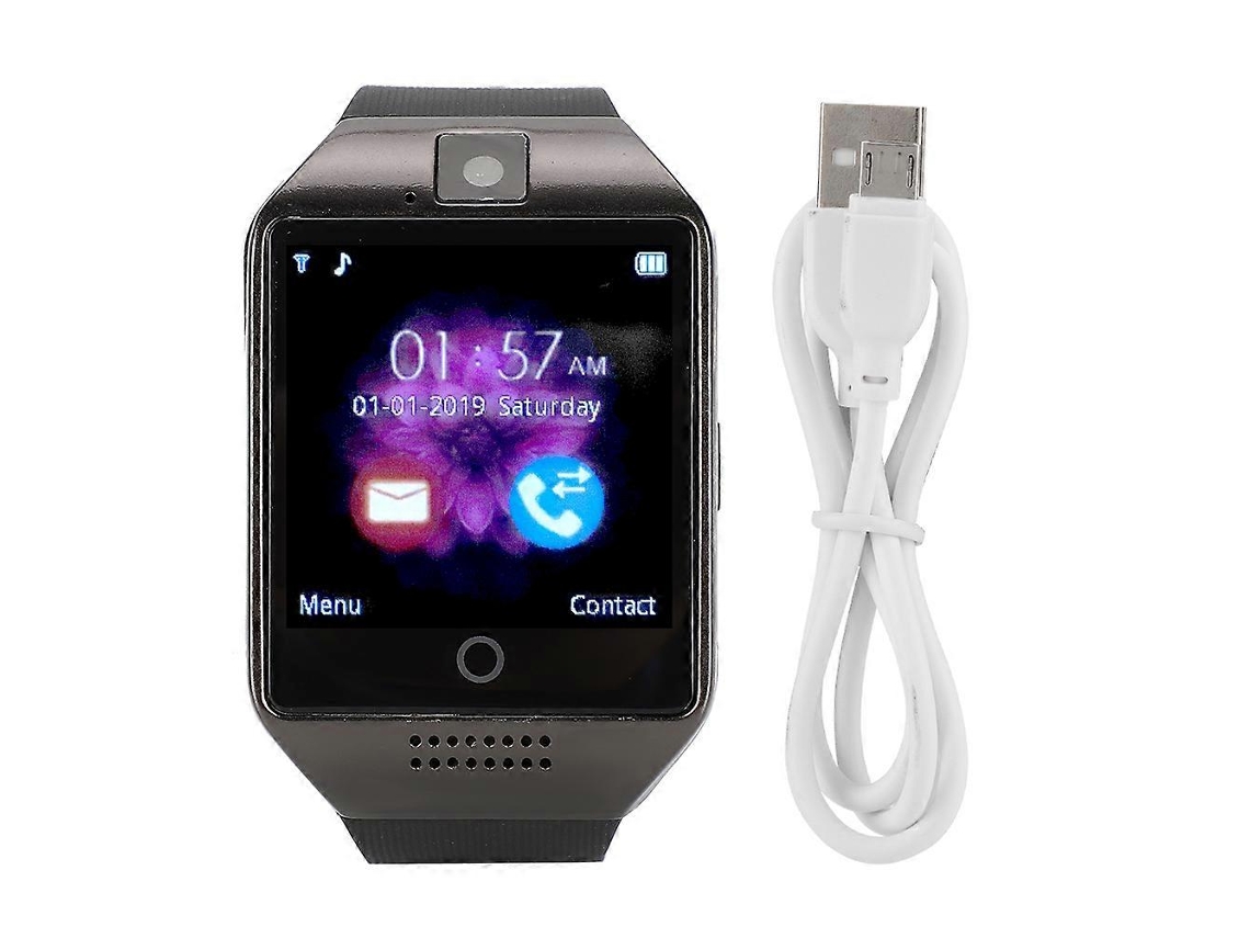 Reloj inteligente Q18 con recordatorio de llamadas, NFC, emparejamiento Bluetooth, alarma antipérdida bidireccional y calendario Ly Ebike