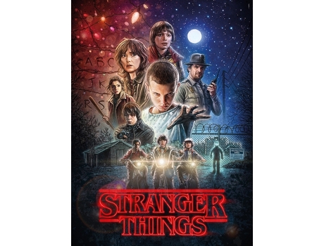 Puzzle CLEMENTONI Stranger Things rompecabezas 500 pieza(s) Televisión/películas