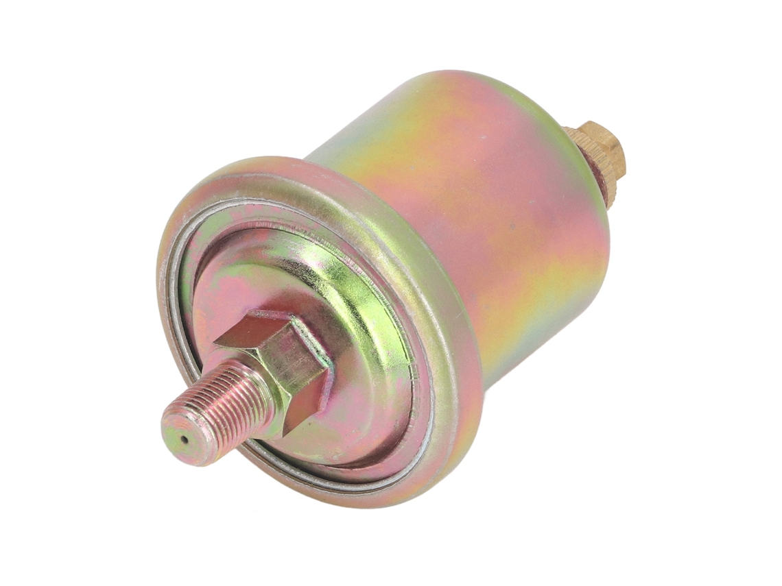 Sensor de pressão de óleo Veloriskku 1/8 NPT com transmissor para motor Cummins, escavadeira, trator de esteira e gerador.