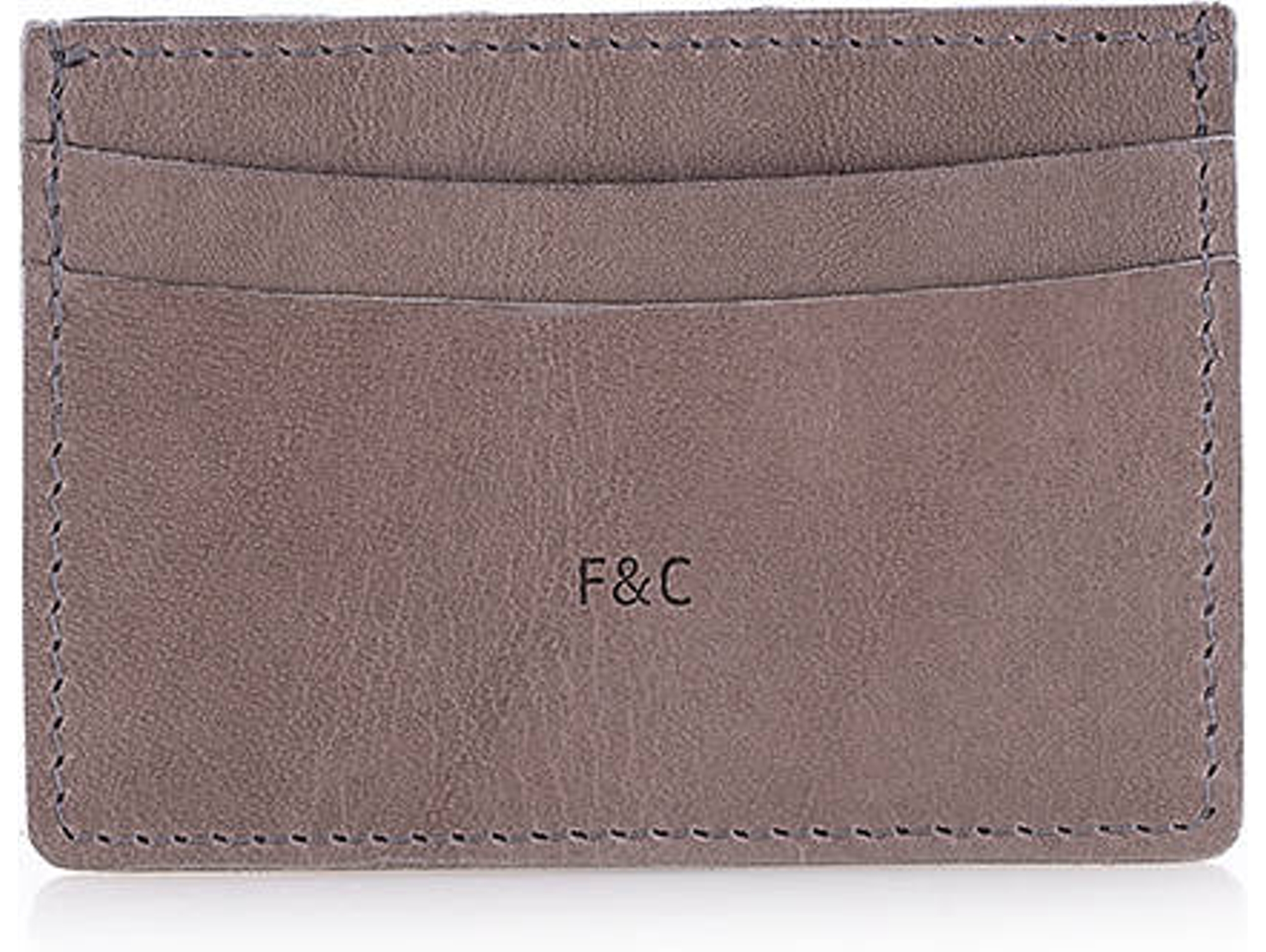 Porta Tarjetas FINE & CANDY (Gris Pardo)