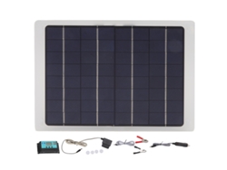 Kit De Panel Solar Monocristalino Mppt De 10 W, 18 V, 50 A Con Usb Para Uso En Automóviles Y Exteriores.