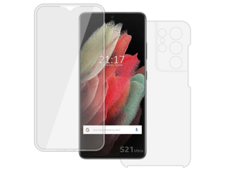 Carcasa Samsung Galaxy S21 Ultra 5G TUMUNDOSMARTPHONE 360 Transparente
