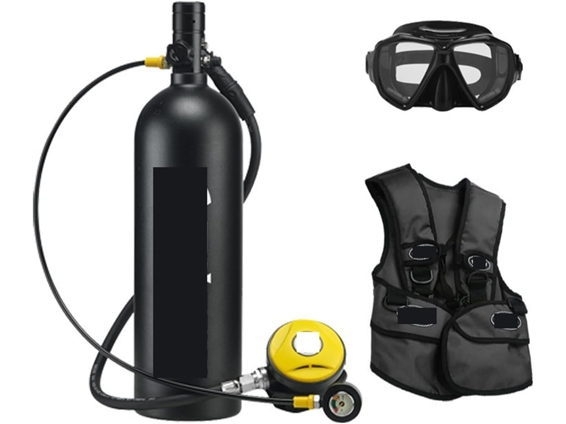 Mini Cilindro De Buceo, Respirador Para Buceo Al Aire Libre De 2 Litros, Oxígeno Para Adultos Para Natación