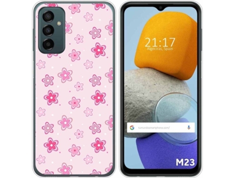 Carcasa para Samsung Galaxy M23 5G TUMUNDOSMARTPHONE Dibujos Flores Multicolor