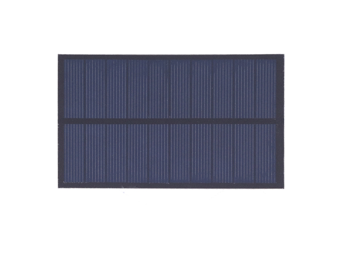 Cargador De Panel Solar Policristalino De 5 V Y 1,4 W Para Baterías De Litio De 3,7 V Para Iluminación De Jardín Y Pared.