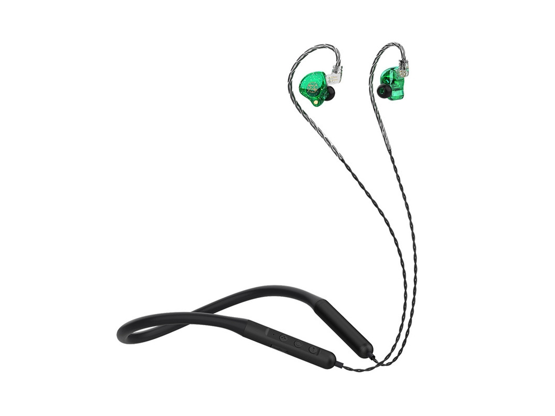 Auriculares Inalámbricos Bx Banda Cuello Hifi YIZHOOD Bluetooth Verde