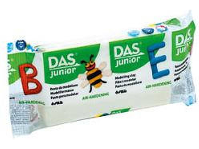 Plastilina DAS JUNIOR Blanco 100 g (Edad Mínima: 3 años)