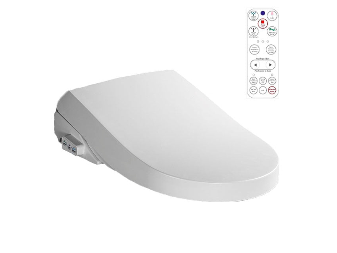 Bidet para Inodoro Lavado y Secado con Control de Mando