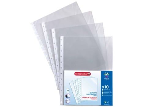 Bolsa De Catálogo De Cristal Viquel A4 65Mic Extraable W/10 115010-12