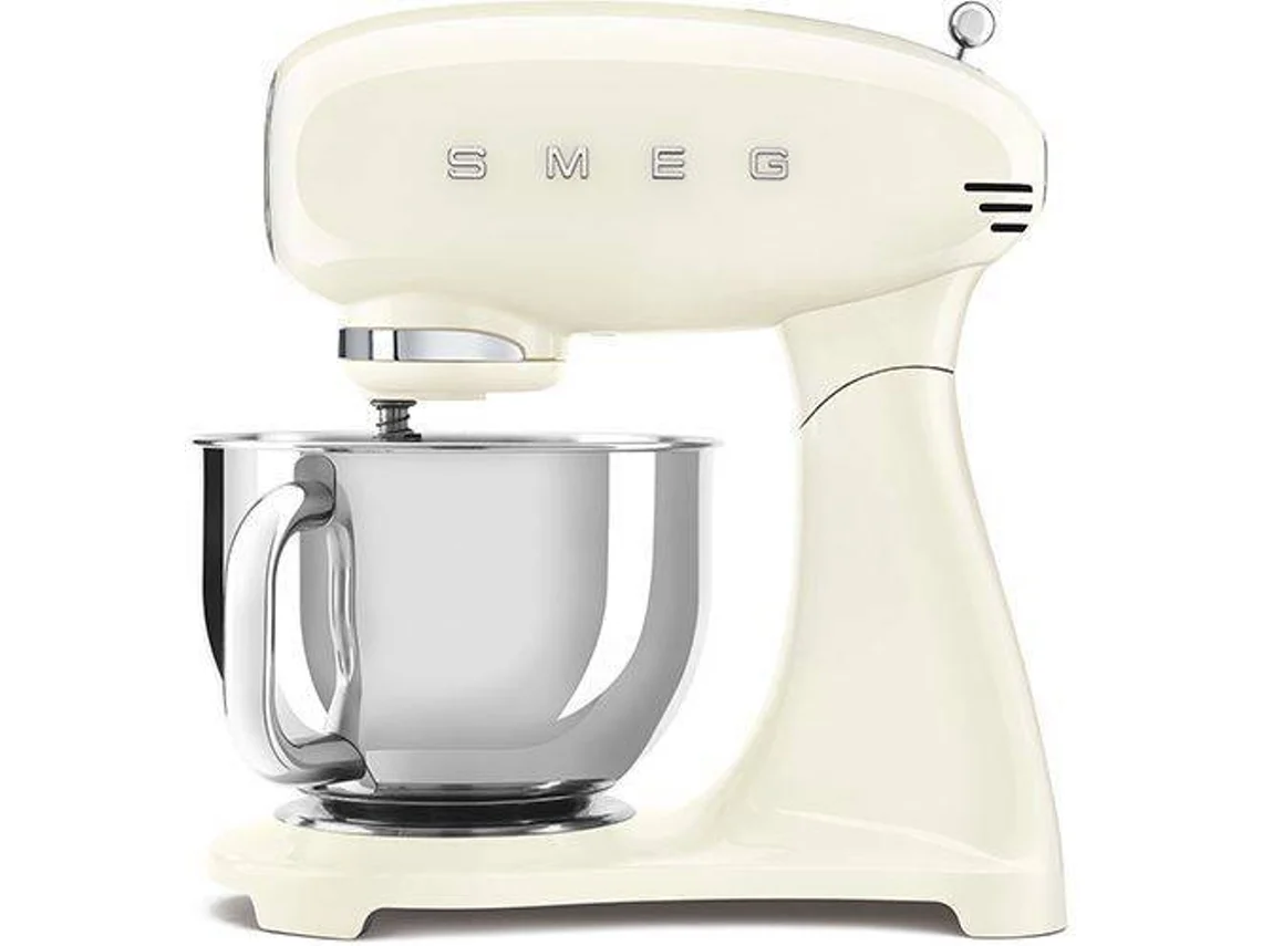 Batidora con Tazón SMEG SMF05CREU (4,8 L - 1000 W - Crema)