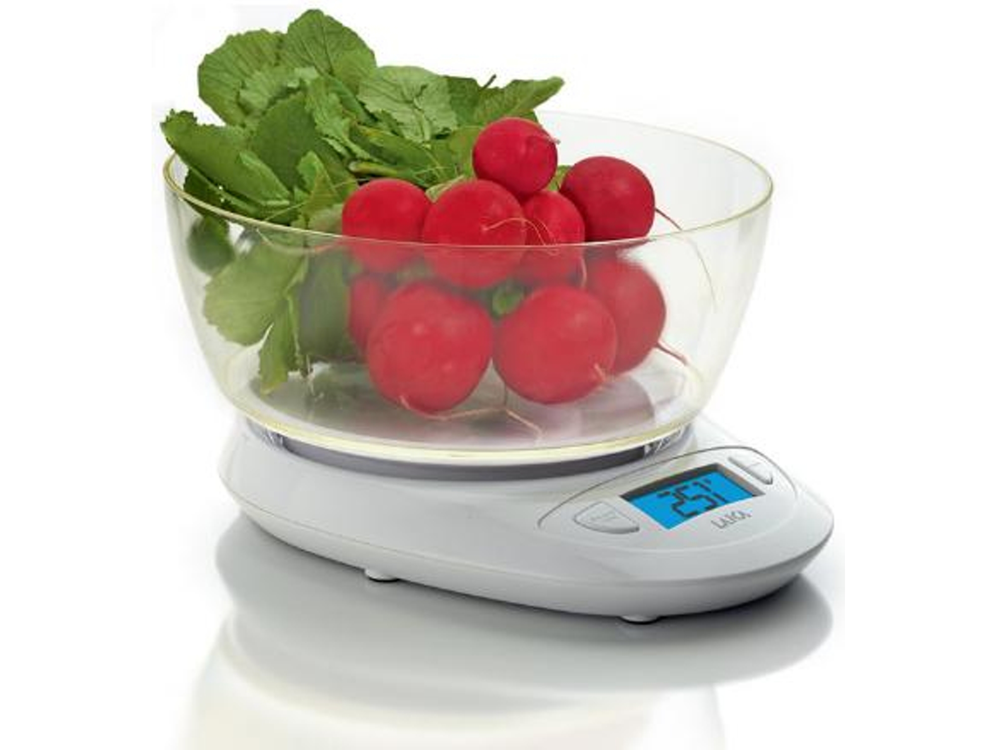 Báscula de Cocina LAICA KS1019 (Capacidad: 5 kg - Precisión: 1 g)
