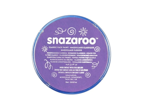 Pintura Facial SNAZAROO 877 Morado 18Ml
