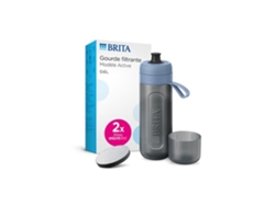 Botella Filtrante Activa 0.6l 2 Microdiscos Incluidos Brita 1052248
