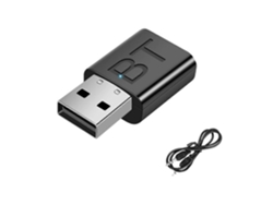 Transmisor y receptor Bluetooth 5.0 con indicador LED para coche, adaptador USB Rosewell
