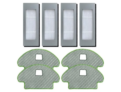 Panos de limpeza com filtro hepa substituição de pano para combinação irobot roomba