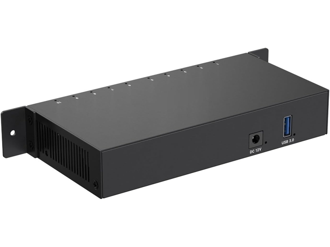 Alto Rendimiento: 10 Puertos Usb 3.0, 105 W, Velocidad De 5 Gbps.