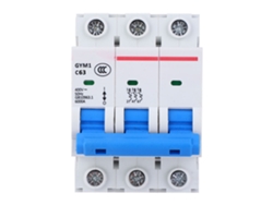 Disyuntor Pequeño Gym1-dz47s 3p 63a 400vac Ip20 Con Interruptor Neumático Y Protección Contra Sobrecarga Y Cortocircuito.