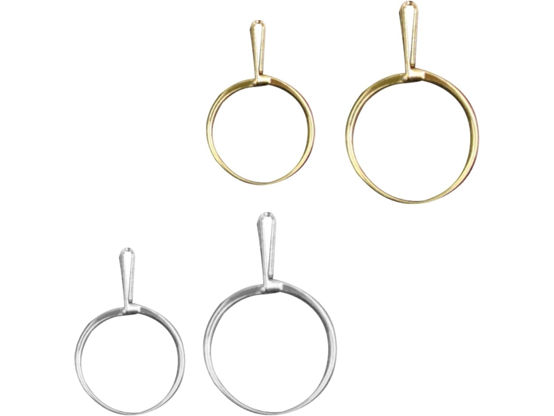 Herramienta De Acero De 4 Anillos Para Ajuste De Anillos. Anillo De Ajuste Para Piezas. Anillos De Sujeción.