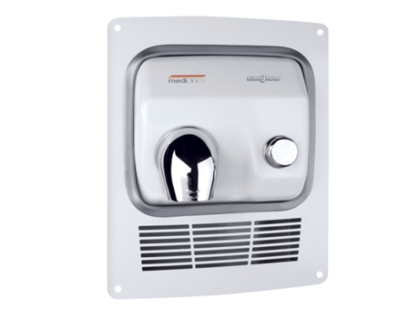 KT0005 Kit de Empotramiento para Secador de Manos Saniflow Manual Acabado Blanco (Sin Secador). MEDICLINICS