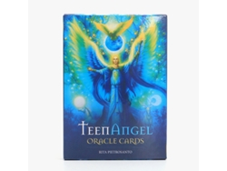Teen Angel Oracles, Un Juego De Mesa Con 40 Cartas Interactivas.