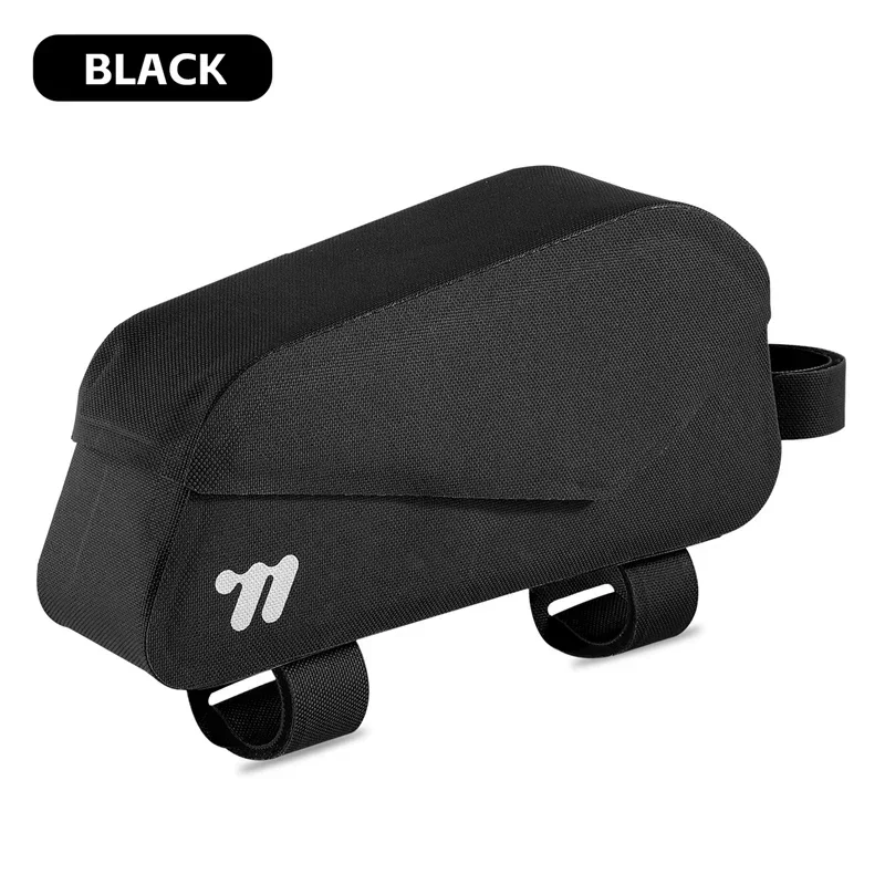 (negro, 1l) Bolsa Para Portaequipaje Delantero De Bicicleta, Impermeable, Bolsa Magnética Para Tubo Superior, Equipo De Bicicleta