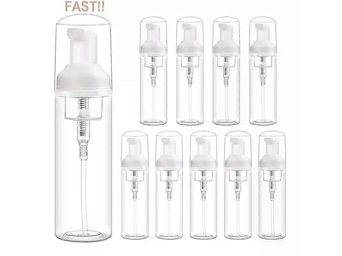 Botella vacía de espuma limpiadora de pestañas, espumador de pestañas, dispensador de jabón cosmético, 60 ml, Rosewell