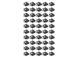 50 Unidades De Conector Interno Para Auriculares Estéreo De 3,5 Mm Y 5 Pines Pj-307