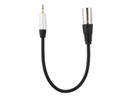 Cable Adaptador De 3,5 Mm Macho A Xlr Macho, Convertidor De Audio, Transmisión Estéreo, 0,3 M