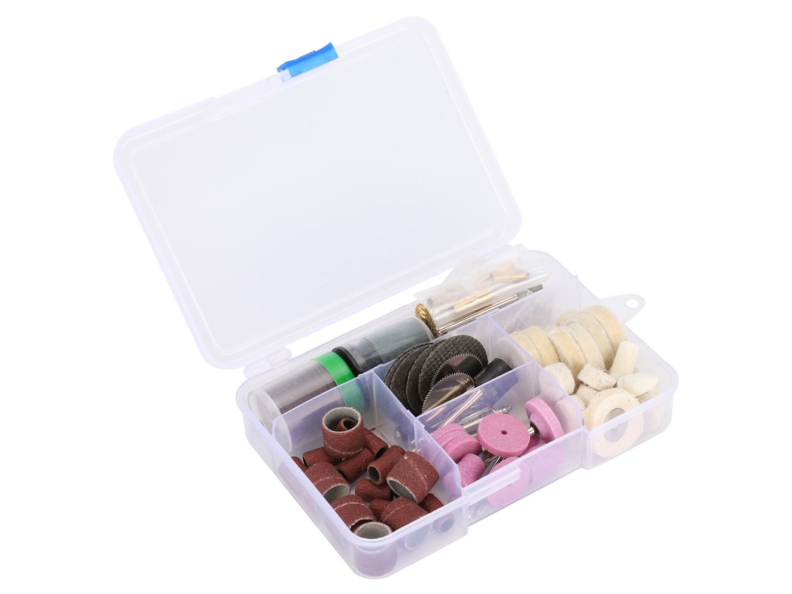 Kit De Accesorios Para Amoladora Eléctrica De 125 Piezas Con Brocas Para Pulir Y Desbastar.