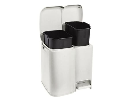 Cubo de Basura para Reciclaje Patty Doble 39 x 32,5 x 41 cm BIGBUY HOME