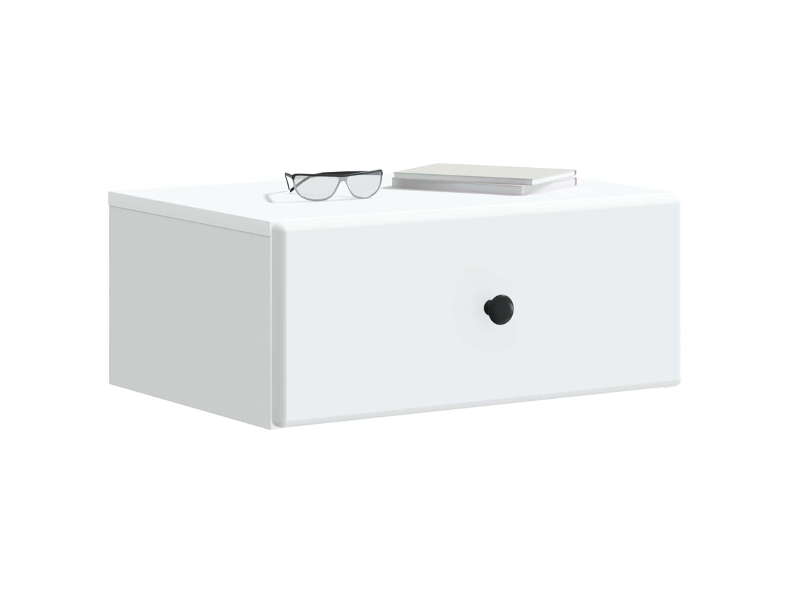 Maison Exclusive - Mesita De Noche De Pared Con Cajón 2 Pcs 49 X 34,5 X 20 Cm