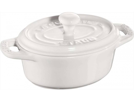Cacerola STAUB (Blanco - Gres - 11 cm)