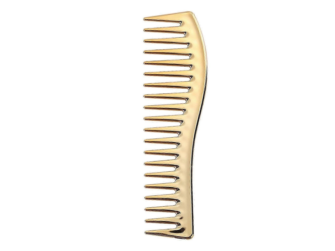 Peine profesional 2025, peine metálico para peinar cabello largo y corto, con acabado electrogalvanizado.