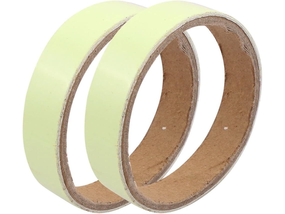 2 unidades de tira LED autoadhesiva de PVC PET verde para escenario, 15 mm x 1 m CHABERLU