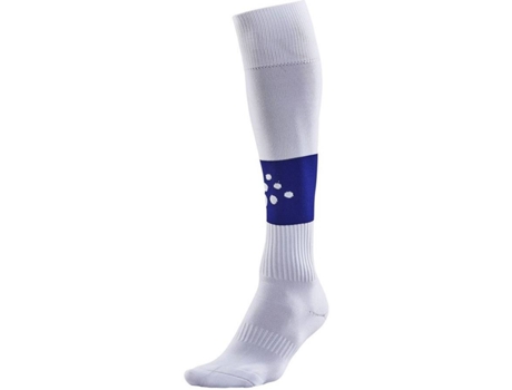 Calcetines para Hombre CRAFT Squad Contrast Blanco para Fútbol (EU 34 - 36)