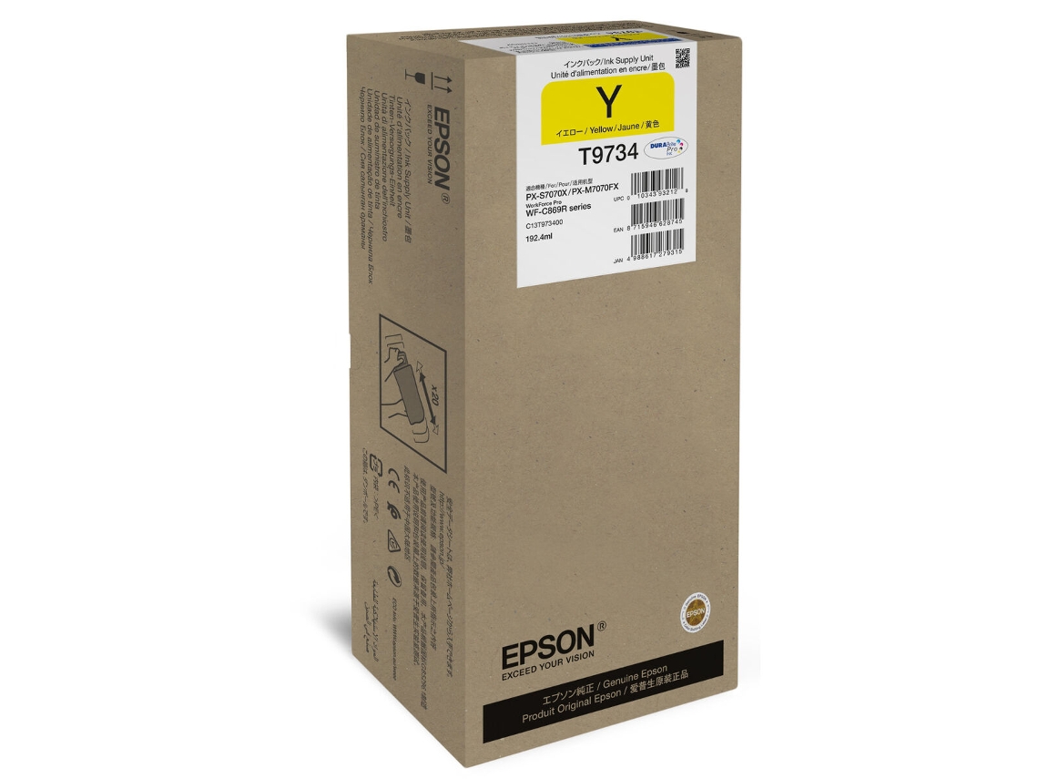 Cartucho de Tinta Original EPSON WF-C869R (Amarillo - Epson)