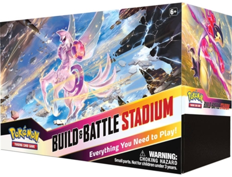 Juego de Cartas POKEMON PKM Sword & Shield 10 Astral Radiance Build & Battle Stadium (Edad Mínima: 6 Años -Nivel de Dificultad: Intermedio)