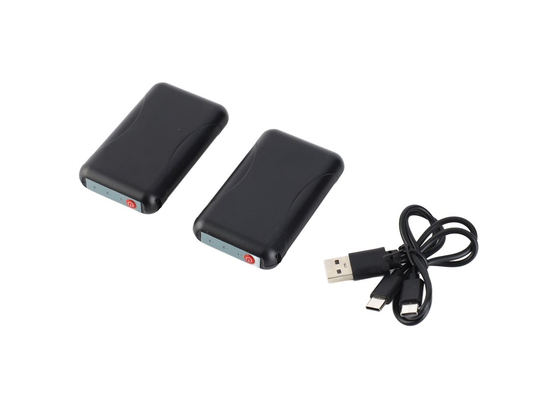 Calcetines calefactables recargables de 4000 mAh con 3 niveles para esquí y ciclismo de invierno.