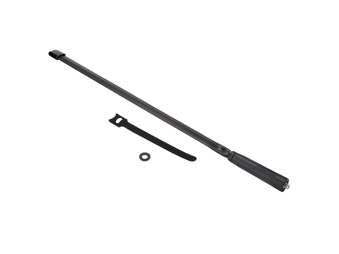 Antena receptora plegable para equipos de comunicación inalámbrica SMA Hembra (negra)