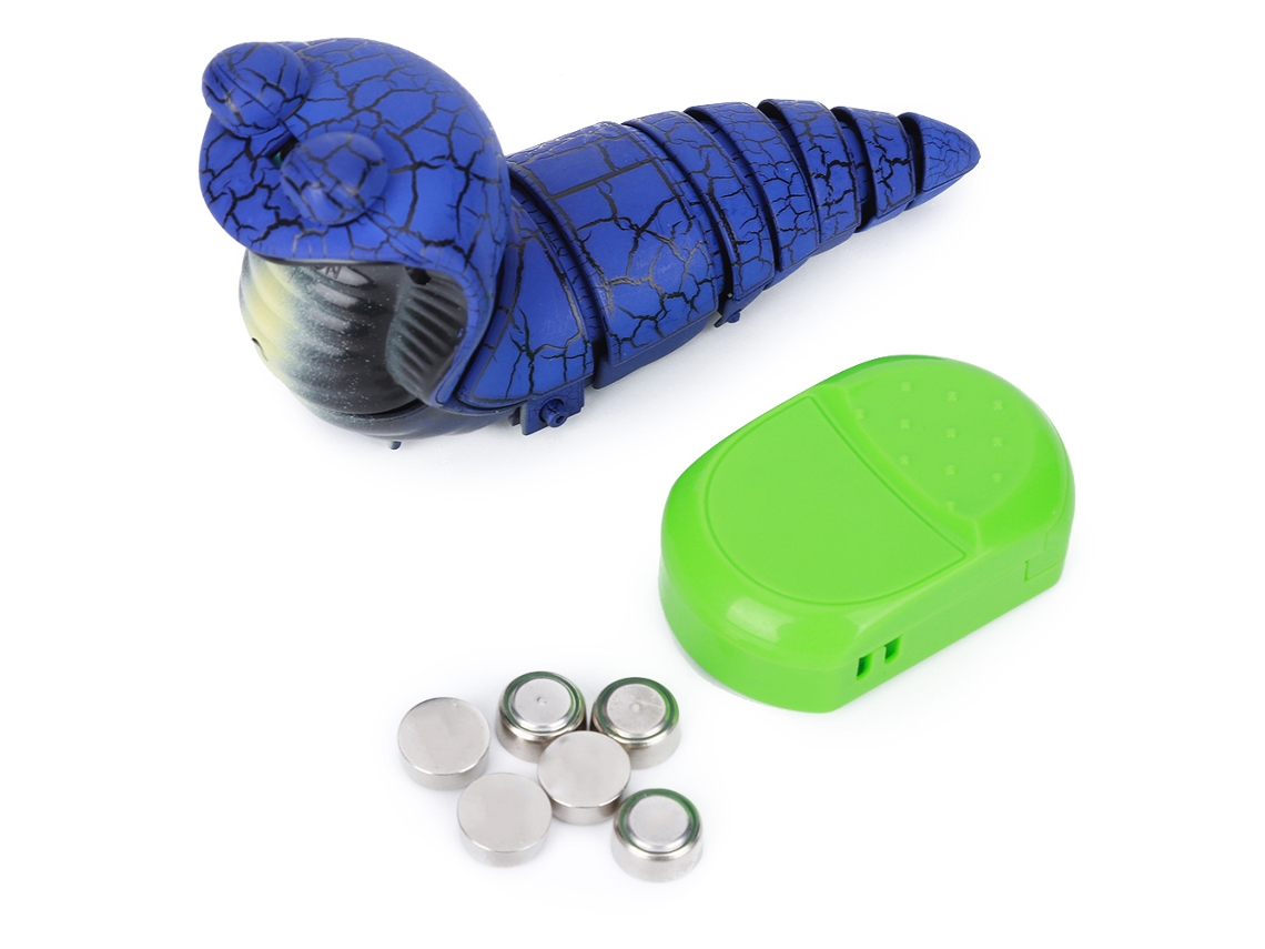 Dan26-juguete De Serpiente Eléctrico Con Control Remoto Infrarrojo Modelo Animal Niños Morado