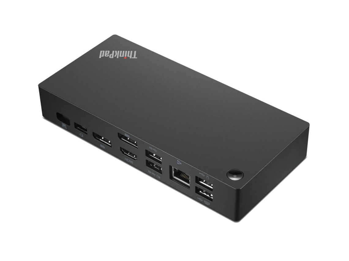 LENOVO 40Ay0090It Base para Portátil Y Replicador de Puertos Alámbrico Usb 3.2 Gen 1 3.1 Gen 1 Type-C Negro