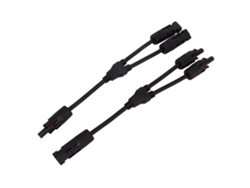 2026as-2pcs Conector Solar Pv Y Branch Con Llave Conector Rápido Macho Hembra Ip67 Impermeable 1500vdc Mmf+ffm